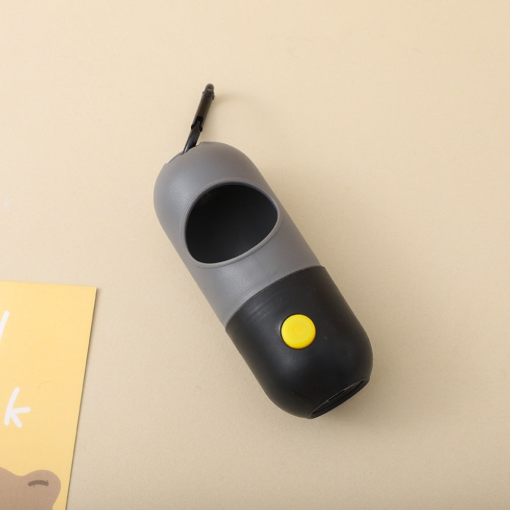 Dispensador de bolsas con linterna LED