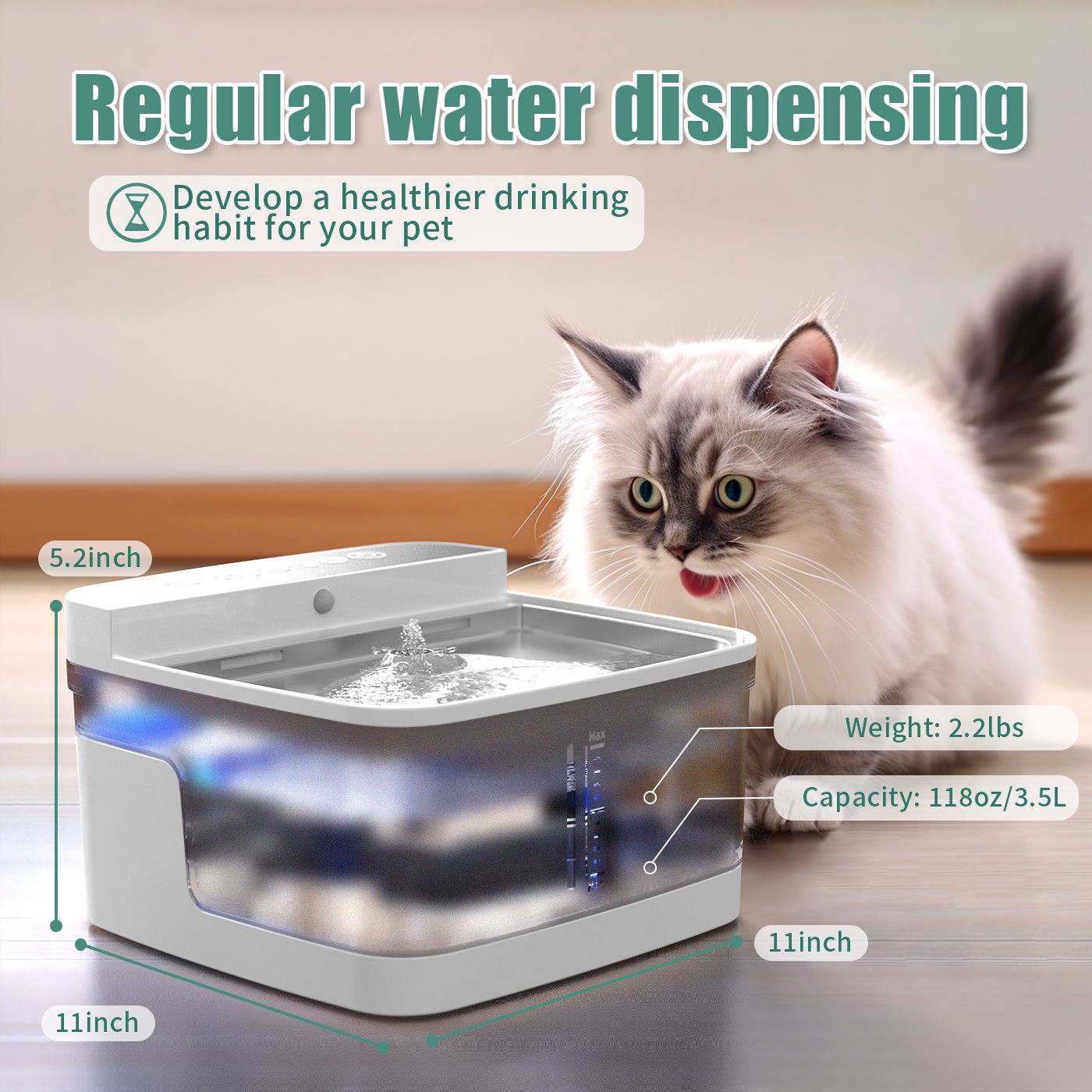 Dispensador de agua inteligente