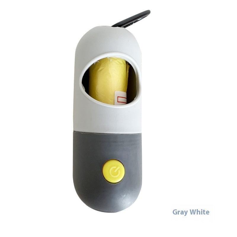 Dispensador de bolsas con linterna LED