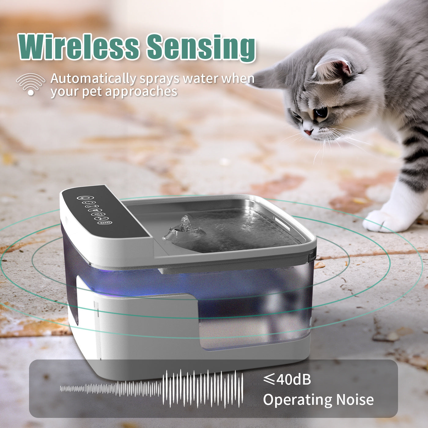 Dispensador de agua inteligente