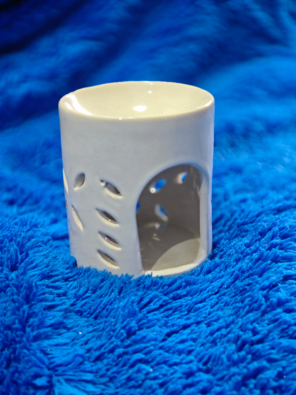 Quemador blanco abstracto