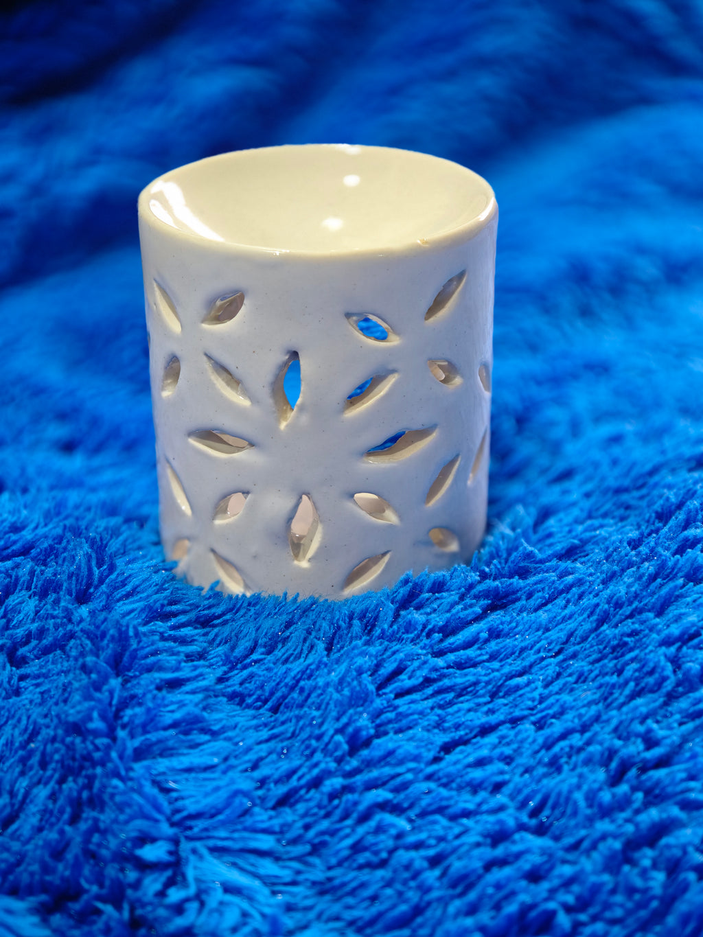 Quemador blanco abstracto